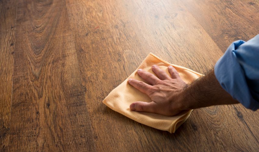 Clean Stained Floors