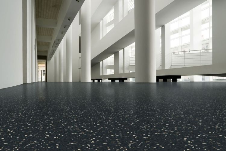 rubber flooring for high traffic areas