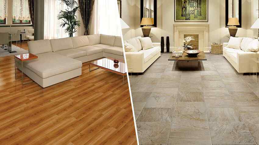 Difference between PVC Floor Or A Ceramic Tile