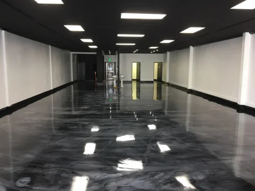 Glossy Look Epoxy Flooring