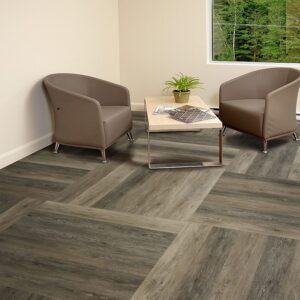 Dusky Oak in living room