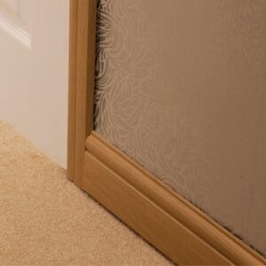 Irish Oak Skirting Board Ogee 1