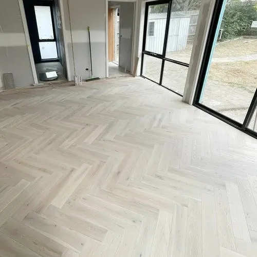 Sun Room Inspiration ideas herringbone floor