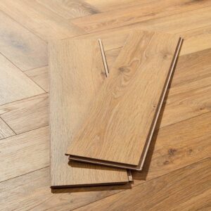 Bayside Oak Herringbone