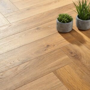Bayside Oak Herringbone Floor