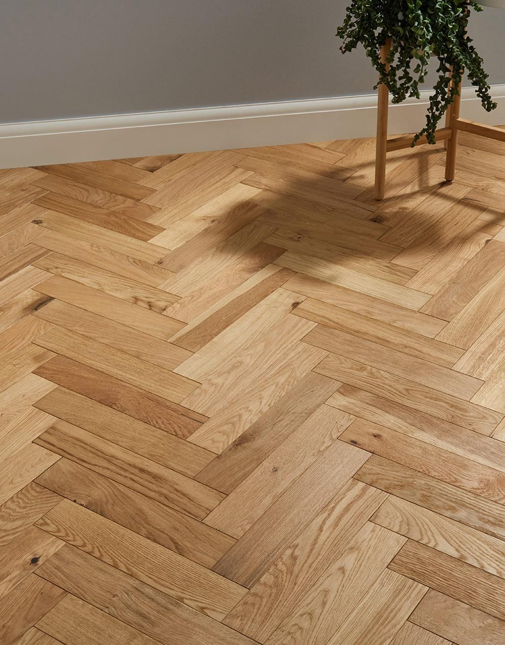 Oxford Herringbone Natural Oak Flooring