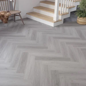 Cliffhaven Oak Herringbone SPC Vinyl Floor