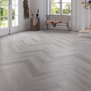 Cliffhaven Oak Herringbone SPC Vinyl Flooring