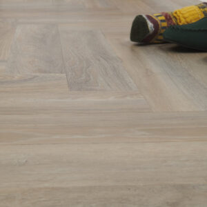 Herringbone Treated Birch SPC Click Vinyl Flooring