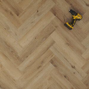 Voyager Oak Herringbone SPC Click Vinyl Flooring