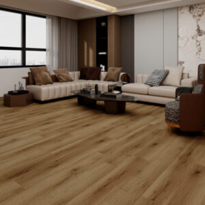 Akron Teak SPC Flooring
