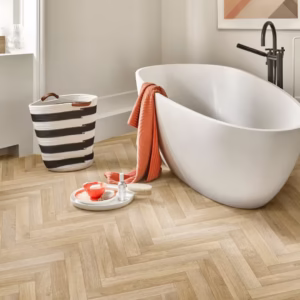 Ecostep Parquet Honey Vinyl Flooring