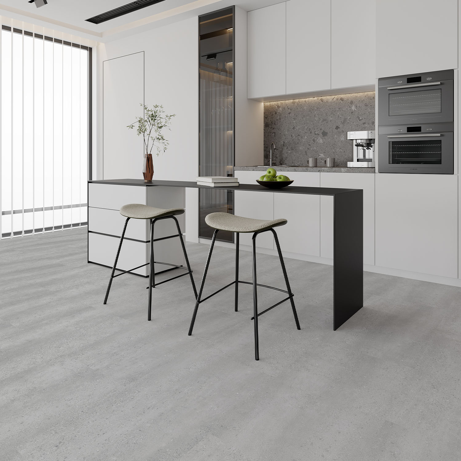 Genoa Stone Tiles SPC Flooring