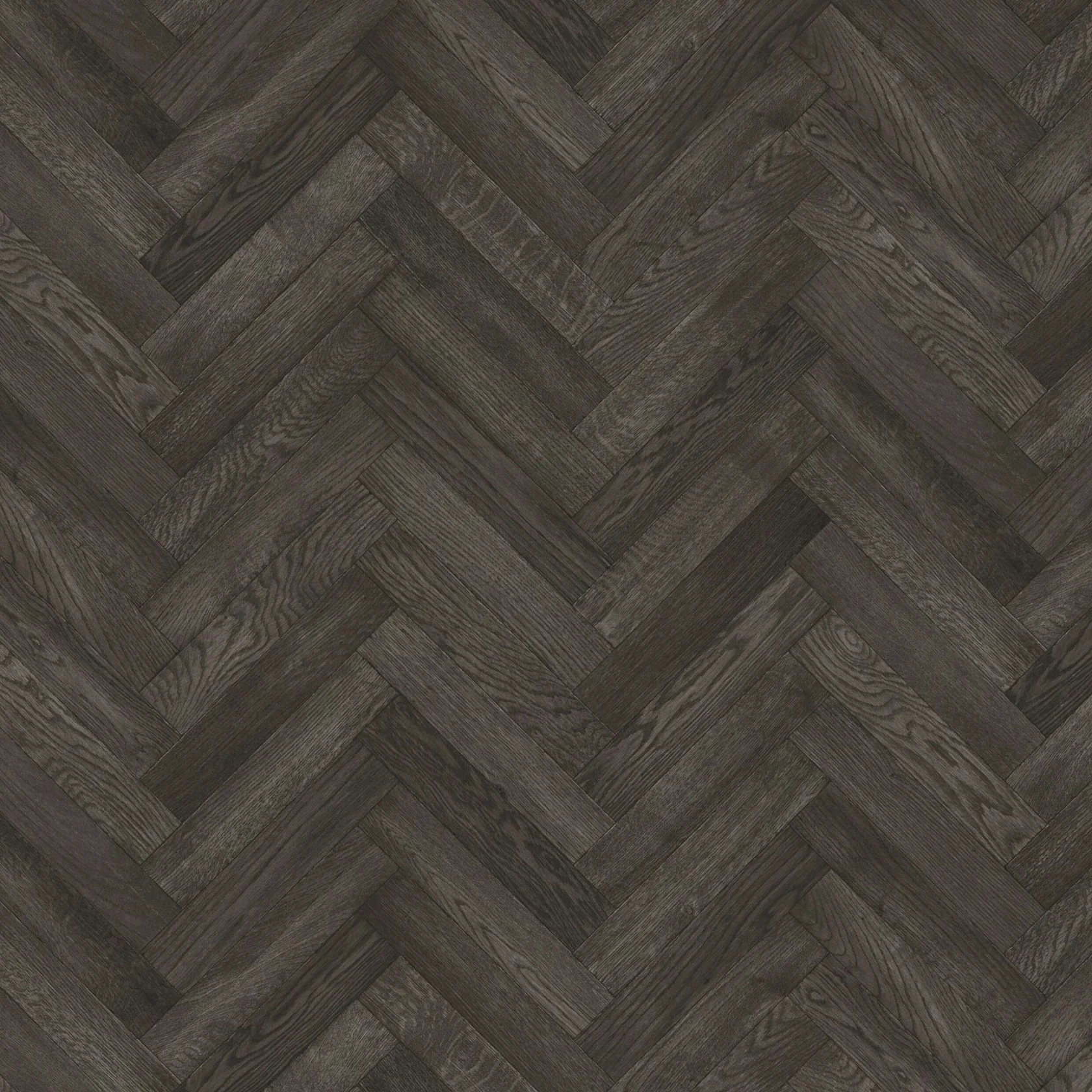 Charcoal Herringbone Flooring