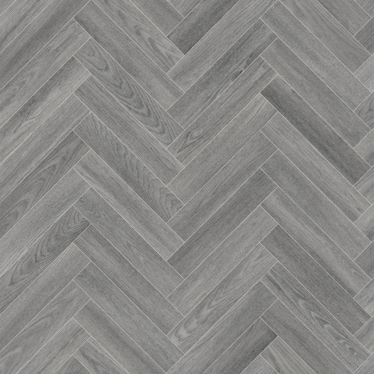 Grey/White Herringbone Flooring