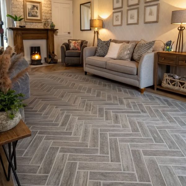 Stone Herringbone