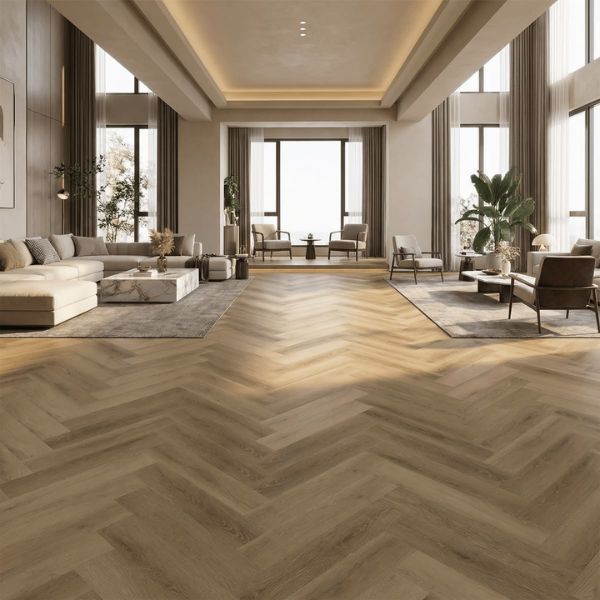 Villa herringbone flooring