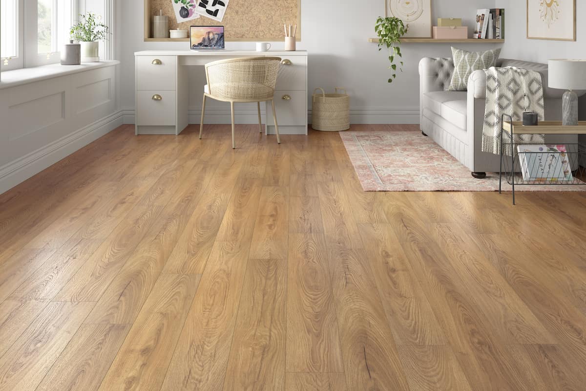 Almond Oak Laminate Flooring