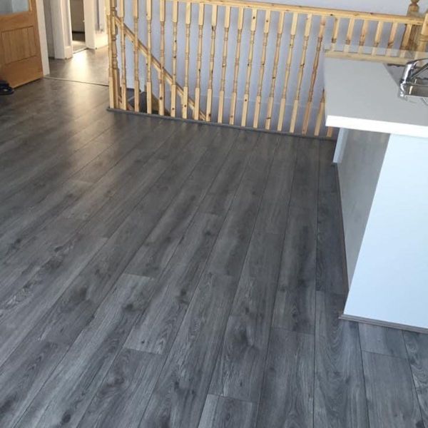 Light grey wooden flooring in Dubai