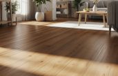 Wooden floor tiles