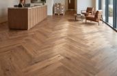 herringbone floor